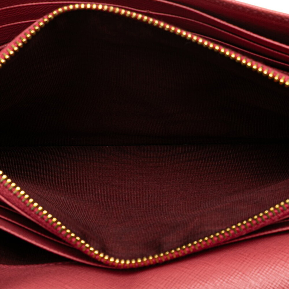 Prada Leather Wallet Pink Shoulder Bag - Picture 9 of 9